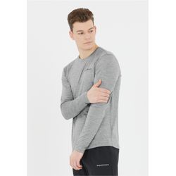 Endurance Grau Langarm-T-Shirt Abdon - Bild 2