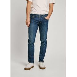 Pepe Jeans Herren Jeans Hatch - Slim Fit - Blau - Rinse Powerflex - Bild 5