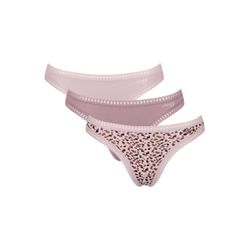 Sloggi, Damen, Unterhosen, GO Crush String C3P, Mehrfarbig, Braun, Rosa, Beige, (3er Pack, XL) - Bild 7