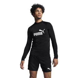 Puma Herren Schwarz Shirt Swim Men Long Sleeve Rash Guar, Größe M In - Image 4