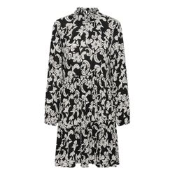 Kaffe Damen Schwarz Deep Chalk Paisley Midikleid "Damen Kleid Kariani" erhältlich in Größe von Baur - Bild 4