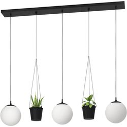 Eglo Schwarz Hängeleuchte "Rondo 3", H: 110Cm, 1 Stk., Leuchten, Hängeleuchte Mit Blumentopf, Hängeleuchte - Bild 4