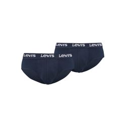Levis Herren Schwarz/Grau 2P Base Brief Marine Baumwolle Medium - Bild 6