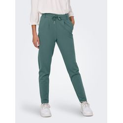 Only Damen Schwarz/Grün Jogger Pants "Onlpoptrash – Joggerhose Mit Tunnelzugbund Und Stretch", Gr. Xs (34), Länge 30, ( Forest), Milano Rib, Oberma... - Bild 4