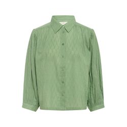 VAN GRAAF Kaffe Damen Grün Bluse Kagabriela Baumwolle Größe 40 - Bild 4