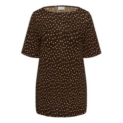 Kaffe Curve Damen Marron -Jersey-Tunika Myra - Bild 3