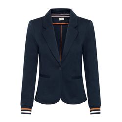 Kaffe - Gestreifter Midnight Blazer Mit Sportlichem Touch - Jackets - Damen - Blau - 2XL - Bild 7