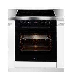 Amica Schwarz Induktions Herd-Set "Ehix 933 133 S" Mit 1-Fach-Teleskopauszug Steam Clean Bequemes Kochen Und Backen Mit Viel Komfort Im Alltag von Baur - Image 3