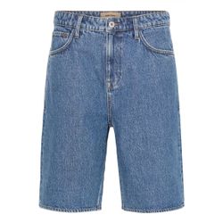 VAN GRAAF Blend Herren Stone Bermudas Baumwolle Blau, Klein - Bild 4