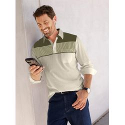 Catamaran Herren Beige Oliv Poloshirt "Langarm-Poloshirt" 1 Stk. erhältlich in Größe 44/46/60/62 von Baur - Bild 6