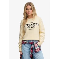 Superdry Damen Blanc Pullover Heritage Graphic - Bild 3