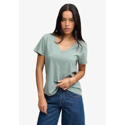 Superdry Vert T-Shirt Studios Slub - Bild 2