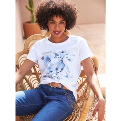 Weiß T-Shirt - Bild 2