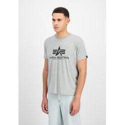 Alpha Industries Herren Grau Heather T-Shirt "Basic Bl T-Shirt" von Baur - Bild 6