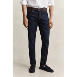 Gant Herren Dark Blau Broken In Slim Jeans (32/34) - Bild 3