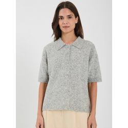 Norr Damen Gris -Polo Aus Strick Halli - Bild 3