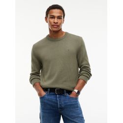 Tommy Jeans - Herren - Pullover - Rundhals - Regular Fit - Oliv - XL - Bild 7