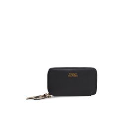 Tommy Hilfiger Damen Schwarz Geldbörse Th Leather Med Za Aw0aw18939 - Image 6
