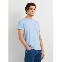 Pepe Jeans Herren T-Shirts Blau Gr. Groß - Bild 3