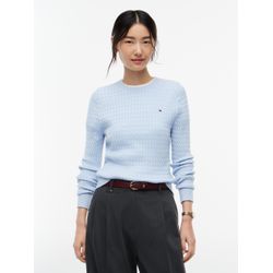 Tommy Hilfiger Flag Logo Cable Knit Sweater - Bild 3