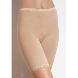 Sloggi Damen Beige Lange Unterhose "Basic+", Gr. 40, (Porcelain Mousse), Single Jersey, Obermaterial: 95% Baumwolle, 5% Elasthan, Unifarben, Figur... - Bild 6