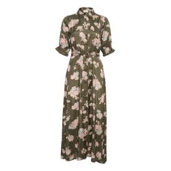 Kaffe Damen Grün Langes Kleid, Velana - Bild 6