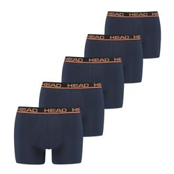Head Herren Blau Boxershorts, 5Er Pack - Basic Boxer Trunks Ecom, Stretch Cotton, Größe 2XL In - Bild 3