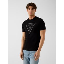 Guess Herren Schwarz T-Shirt M6yi71 K3745 Fit - Bild 5