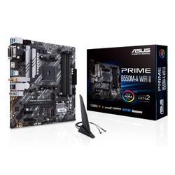 ASUS Prime B550M-A WIFI II Mainboard AMD Ryzen B550 Sockel AM4 µATX 4x DDR4 M.2 - Image 10