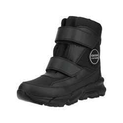 Geox Jungen Schwarz Stiefelette "Geox Stiefelette Lederimitat/Textil", Gr. 34, Lederimitat, Textil, Schuhe Stiefelette - Bild 4