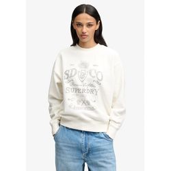Superdry Damen Ton Für W2012730a Vintage Workwear Sweatshirt Cremeweiß (Xs), Lässig, Baumwolle - Bild 3