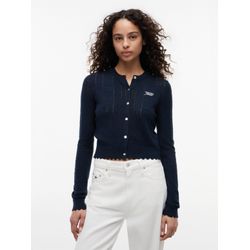 Tommy Jeans (Pvh Group) - Tjw Pointelle Cardigan Dark Night Navy - Gr. - S - Bild 4
