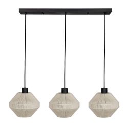 Eglo Pendelleuchte 3flg 3xE27 Beige - Bild 5