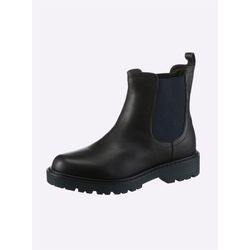Heine Damen Schwarz-Blau Stiefelette - Bild 6