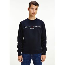 Tommy Hilfiger Logo Sweater Navy - Größe S - Bild 5