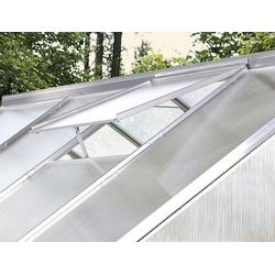 Vitavia Aluminiumfarben Fenster "Geeignet Für: Calypso" Gewächshaus-Fensterrahmen Aus Aluminium Ohne Fensterscheibe von Baur - Image 4