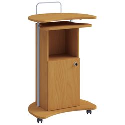 Ebuy24 Braun - Holz Stehpult Rednerpult Rollen Komil - Image 7