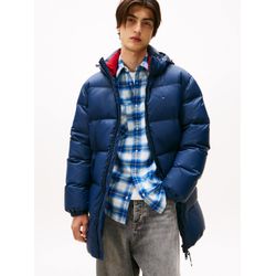 Tommy Jeans Daunenparka für Herren in Dunkelblau, Größe M aus Nylon mit langem Schnitt für die Stadt - Bild 5