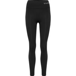 Hummel Damen Schwarz Trainingstights "Hmltif Seamless High Waist Tights" Nahtloses Design Aus Polyamid Und Elasthan Enge Passform erhältlich in Größe von Baur - Bild 6