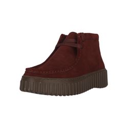 Clarks Damen Dunkelrot Schnürschuhe Torhill 26329426 - Bild 4