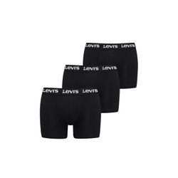 VAN GRAAF Levi's Herren Schwarz Boxershorts Im 3Er-Pack Baumwolle Extra Groß - Bild 11