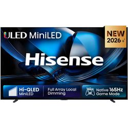 Hisense Dunkelgrau/Schwarz Qled-Fernseher "100U7dse", Energieeffizienz: F (A-G), (, ), 100 ″, Fernseher - Bild 4