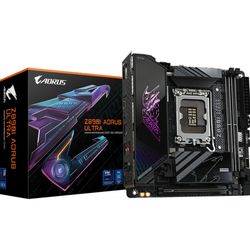 GIGABYTE Z890I AORUS Ultra Motherboard - Unterstützt Intel Core Ultra (Serie 2) CPUs, 8+1+2 Phasen VRM, bis zu 8800MHz DDR5 (OC), 1xPCIe 5.0 + 1xPCIe 4.0, Wi-Fi 7, 2.5GbE LAN, Thunderbolt 4 - Bild 9