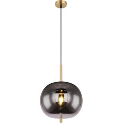 Globo Gold/Schwarz/Grau Pendelleuchte, Blacky I (E27) - Bild 3