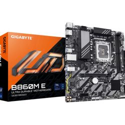 Gigabyte Schwarz Mainboard "B860m E Mainboard - Intel Core Ultra Series Cpus, 4+1+2 Phasen Vrm, Bi", B:27cm H:5,7Cm T:26,7Cm, Mainboards - Bild 6