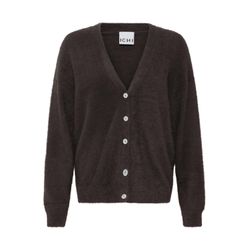 VAN GRAAF Ichi Damen Braun Strick-Cardigan Langarm Ihbrula Mittel - Bild 7