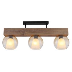 Globo Lighting Deckenleuchte ¦ schwarz ¦ Maße (cm): B: 18 H: 32,5 Lampen & Leuchten > Deckenlampen - Sconto - Bild 4