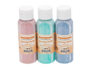 4058896221296 - Pouring-Farben Set Pastell 3x 100 ml