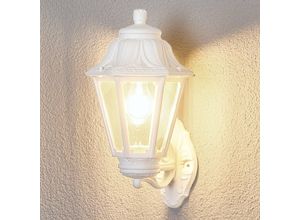 Image of Fumagalli LED-Außenwandlampe Bisso Anna E27 weiß