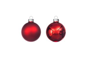 4058896141631 - Weihnachtskugeln aus Glas rot 6 cm Ø 12 Stück